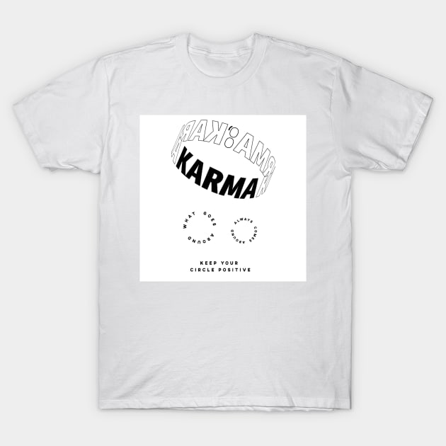 Karma - Best Selling T-Shirt by bayamba